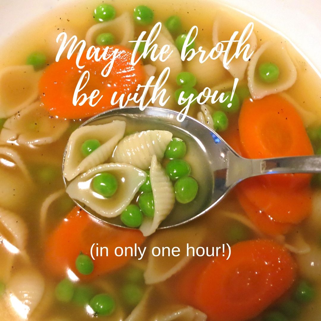 Pressure Cooker Chicken Soup in Only 1 Hour 9 Steps (with Pictures