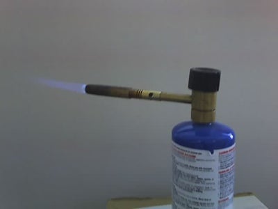 Solder the Bolt Into the Antenna