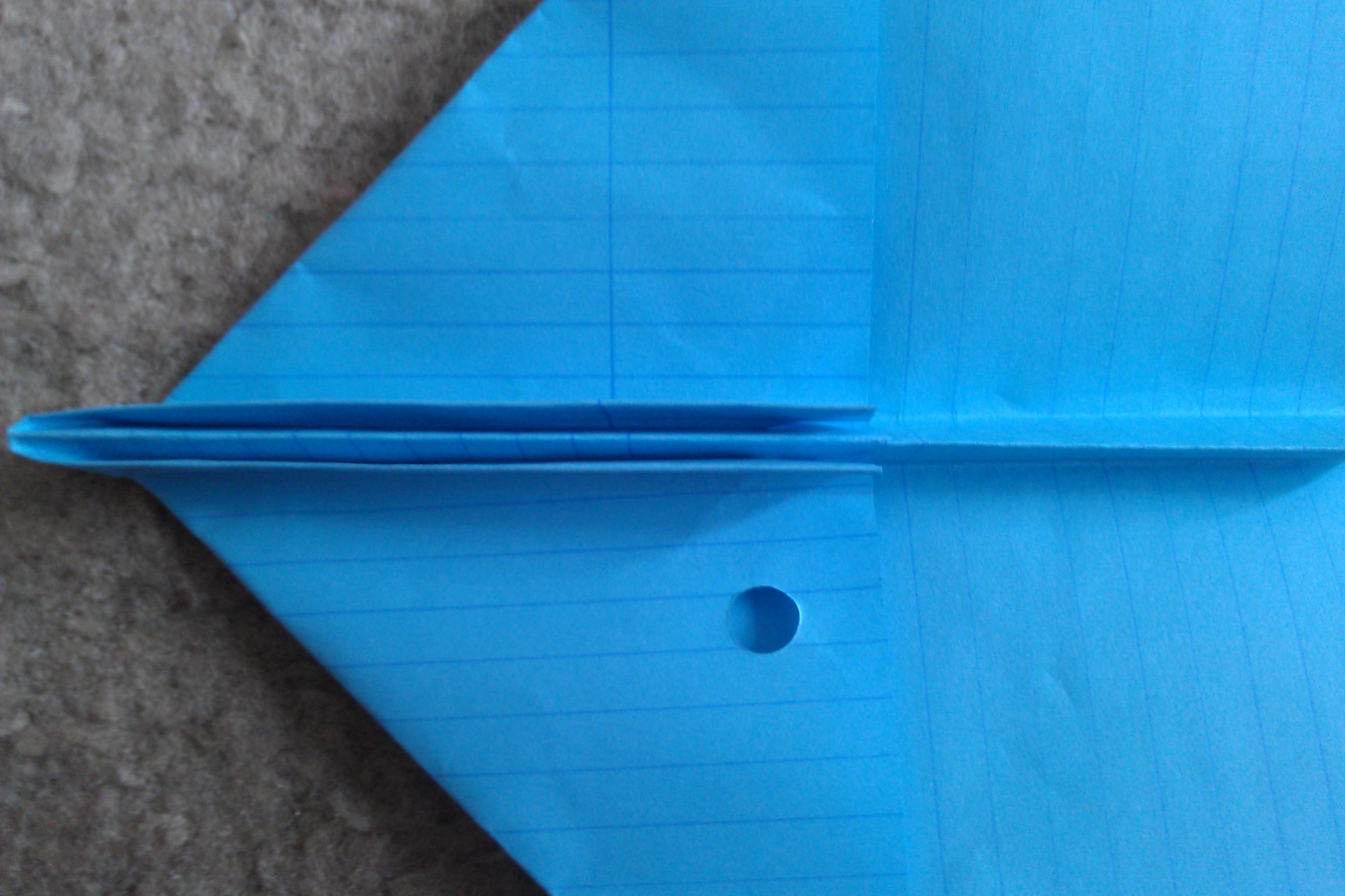 How to Make the Bluehawk Bomber Paper Airplane Actually Drops Bombs