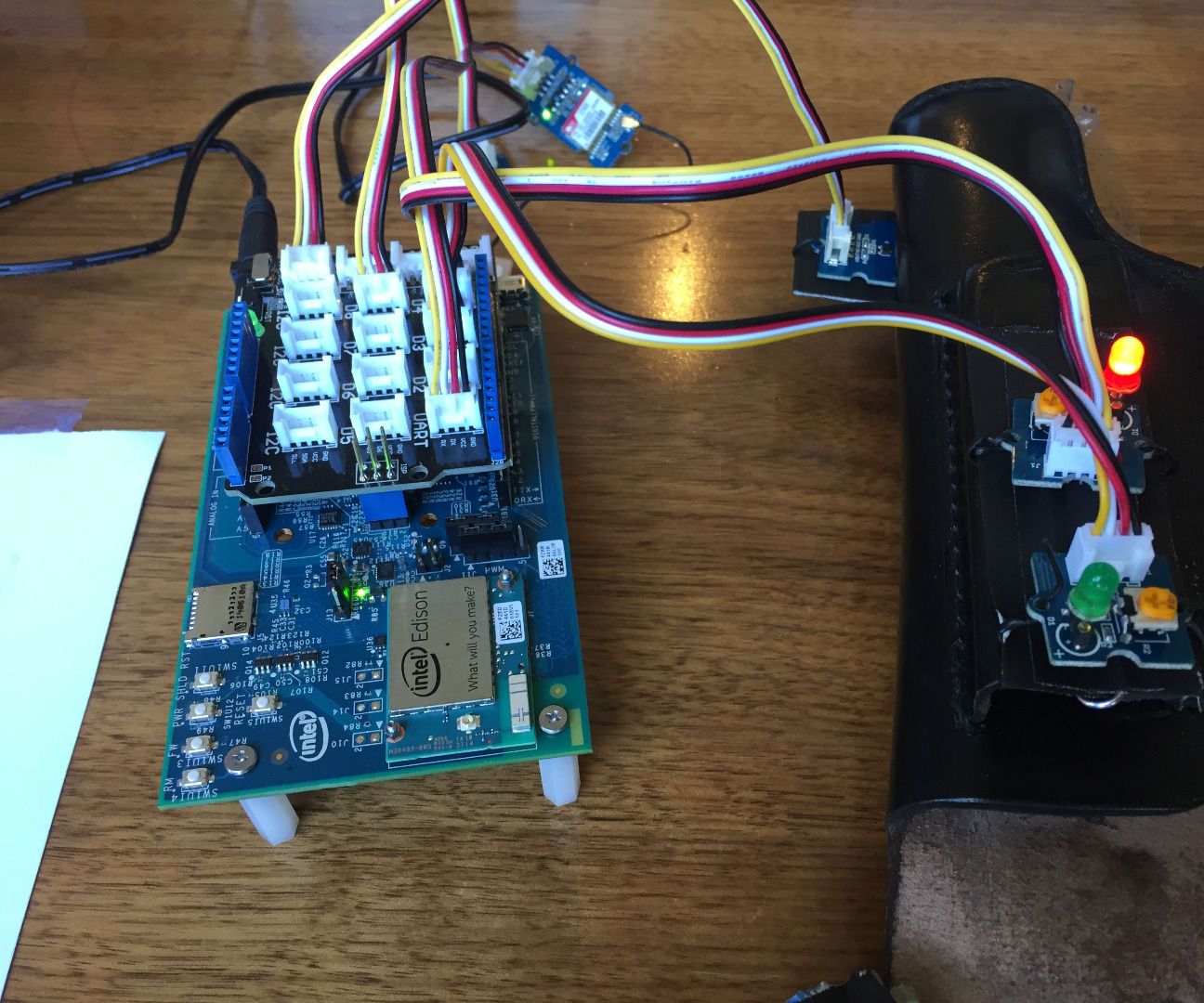 Smart Holster: Hall Sensor and GPS Sensor for Geo Location