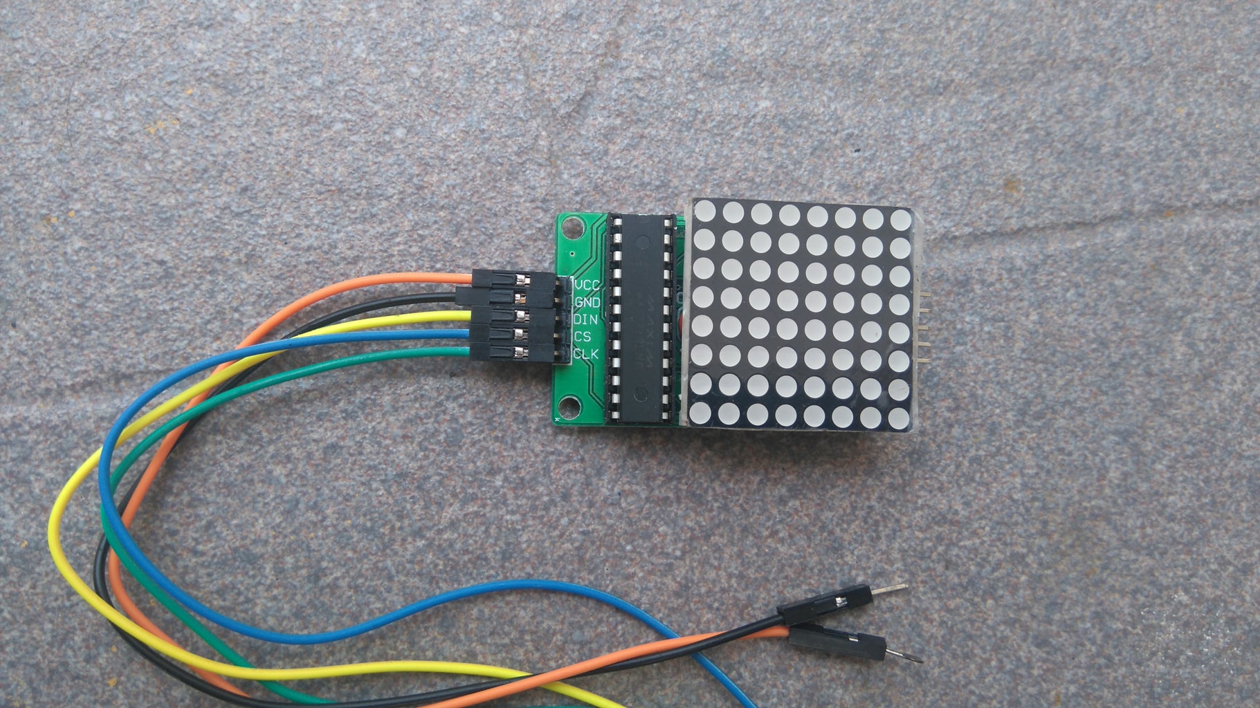 Arduino Led Matrix Connection With Utsource : 9 Steps (with Pictures ...