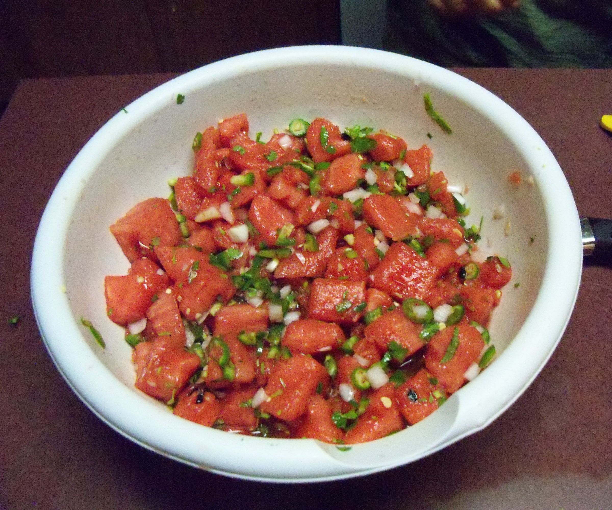 Watermelon Salsa