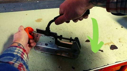 Wheel Bearing Removal - With Bearing Press