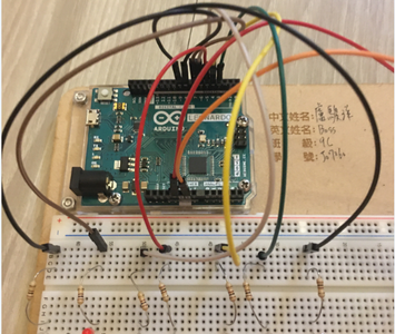 CONNECT WIRES TO THE RESISTANCE