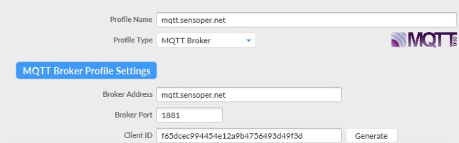 Configure the MQTT Broker