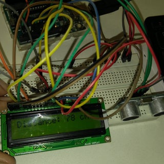 How to Make an Ultrasonic Range Finder Using an LCD and Arduino : 4 ...