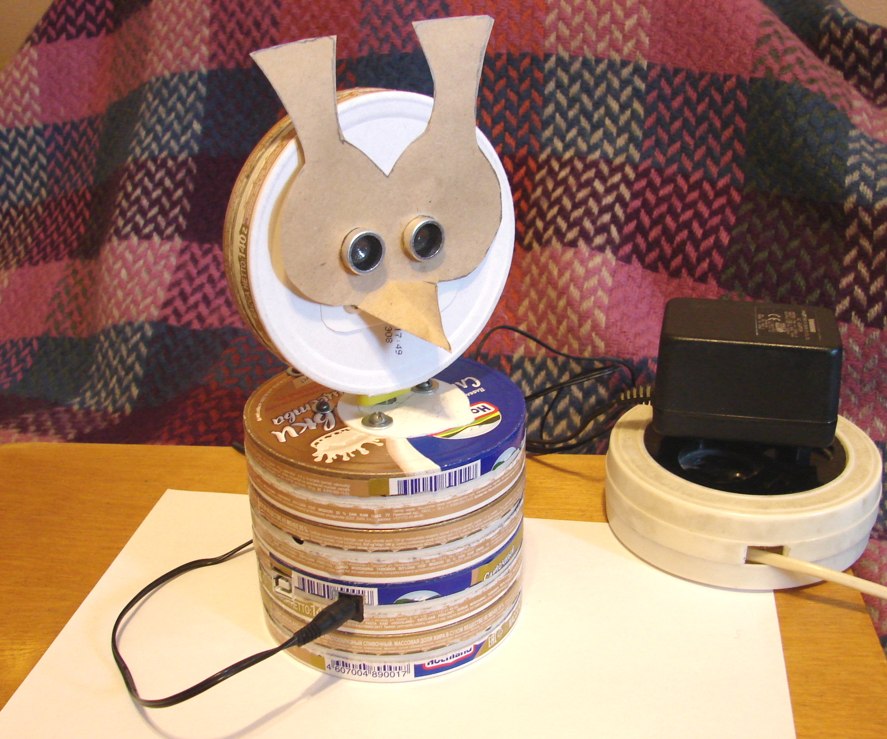 Table Ultrasonic Radar (Owl Variant)
