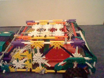 Knex Car With Large Trunk Space.