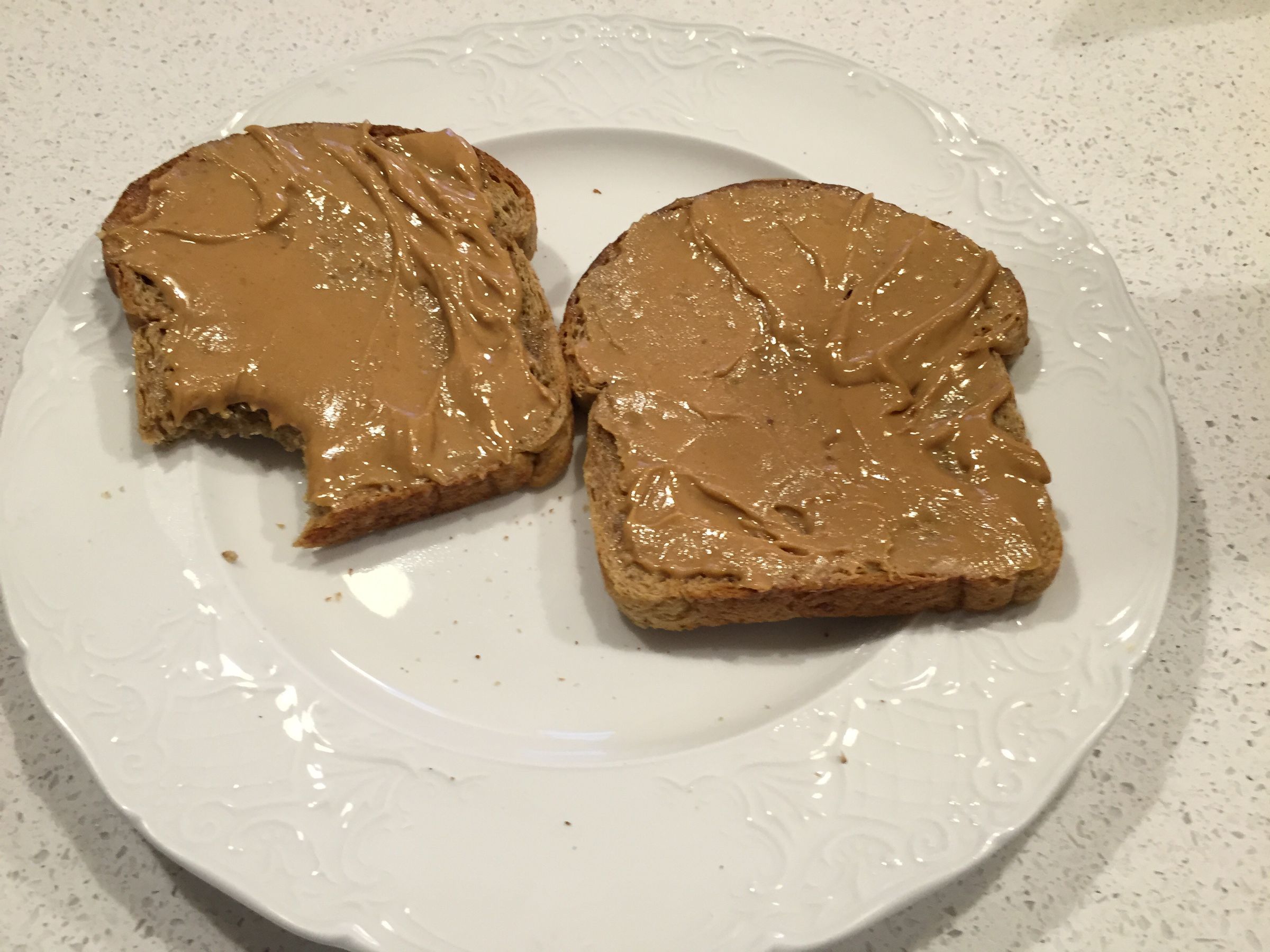 Classic Minnesota Peanut Butter Toast