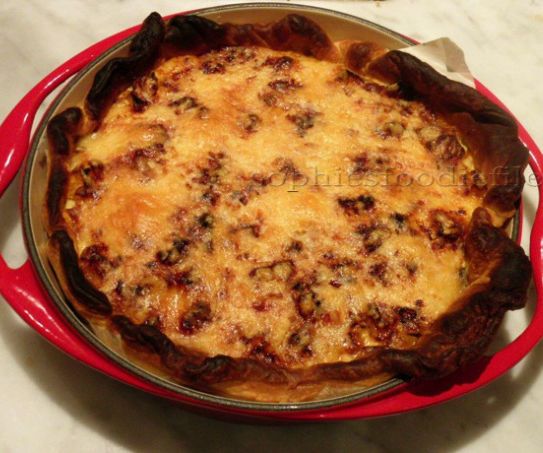 Pumpkin Smoked Bacon Quiche