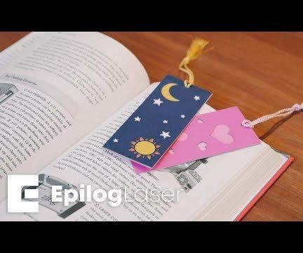 Laser Cut Paper Bookmarks