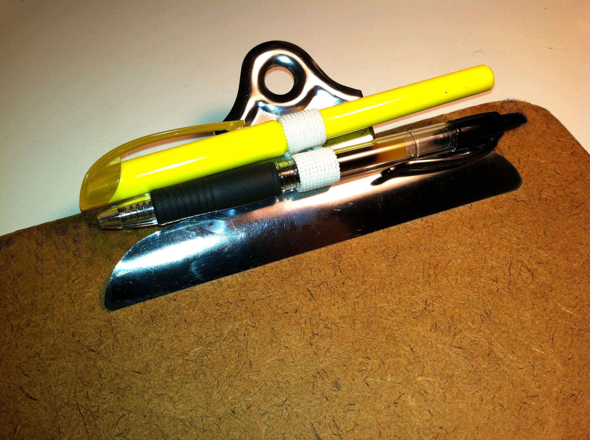 Clipboard Pen Holder 6 Steps Instructables