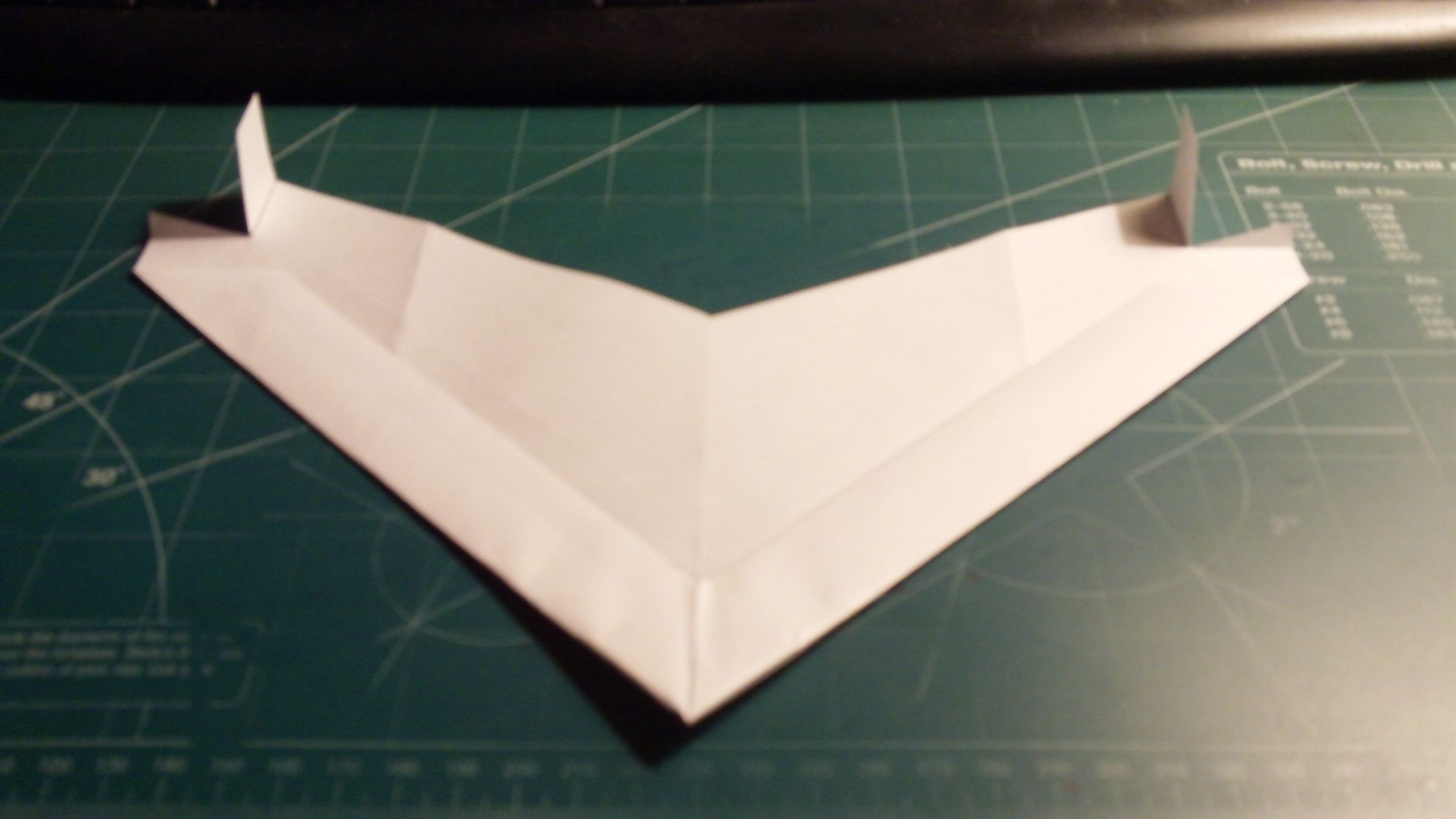 How to Make the OmniScimitar Paper Airplane