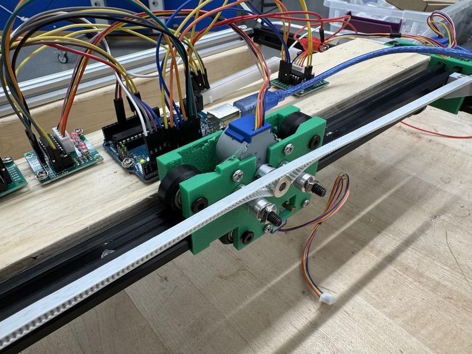 Middle Casing Aluminum Extrusion 3D Printed Gantry : 13 Steps (with Pictures ...