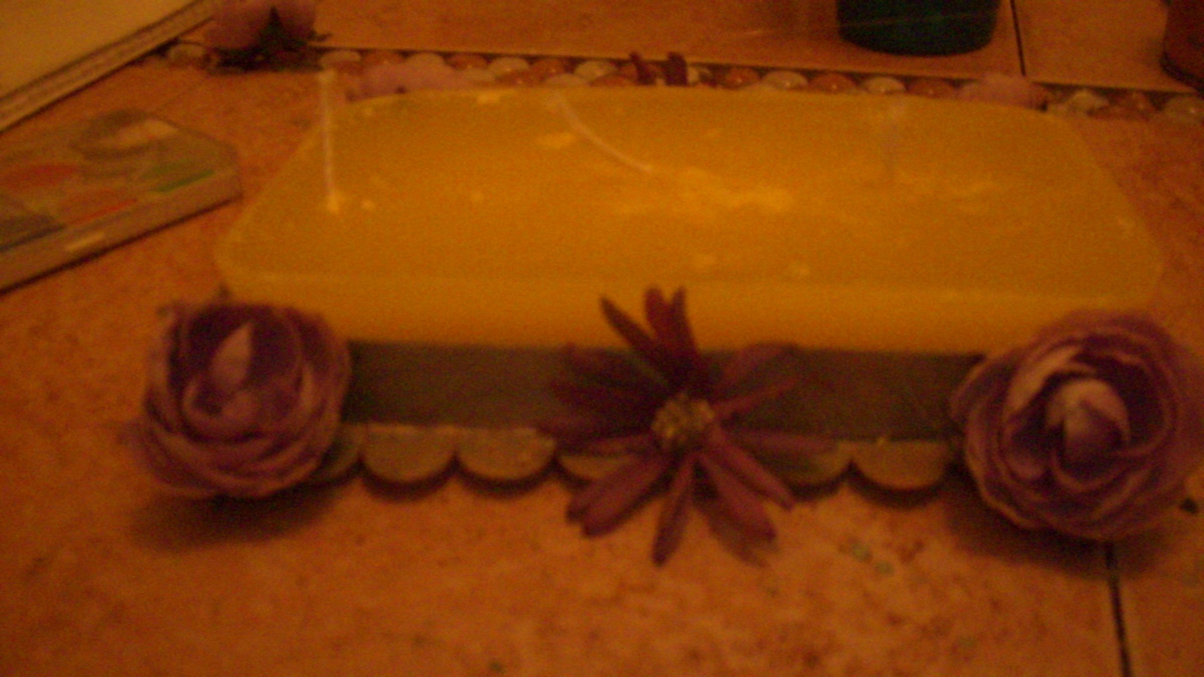 Flowery Candle Holder