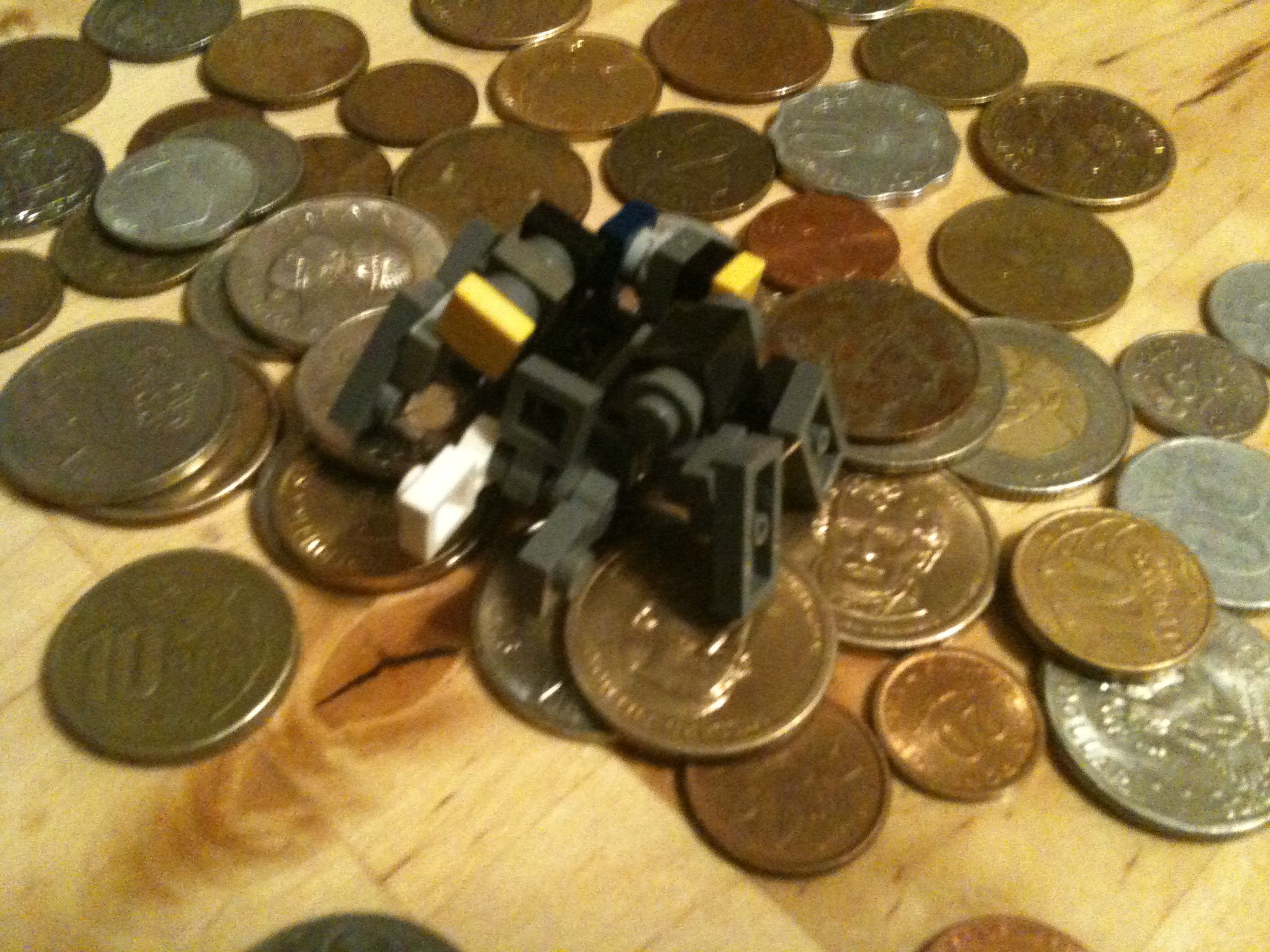 Lego COIN to BUG Transformer!