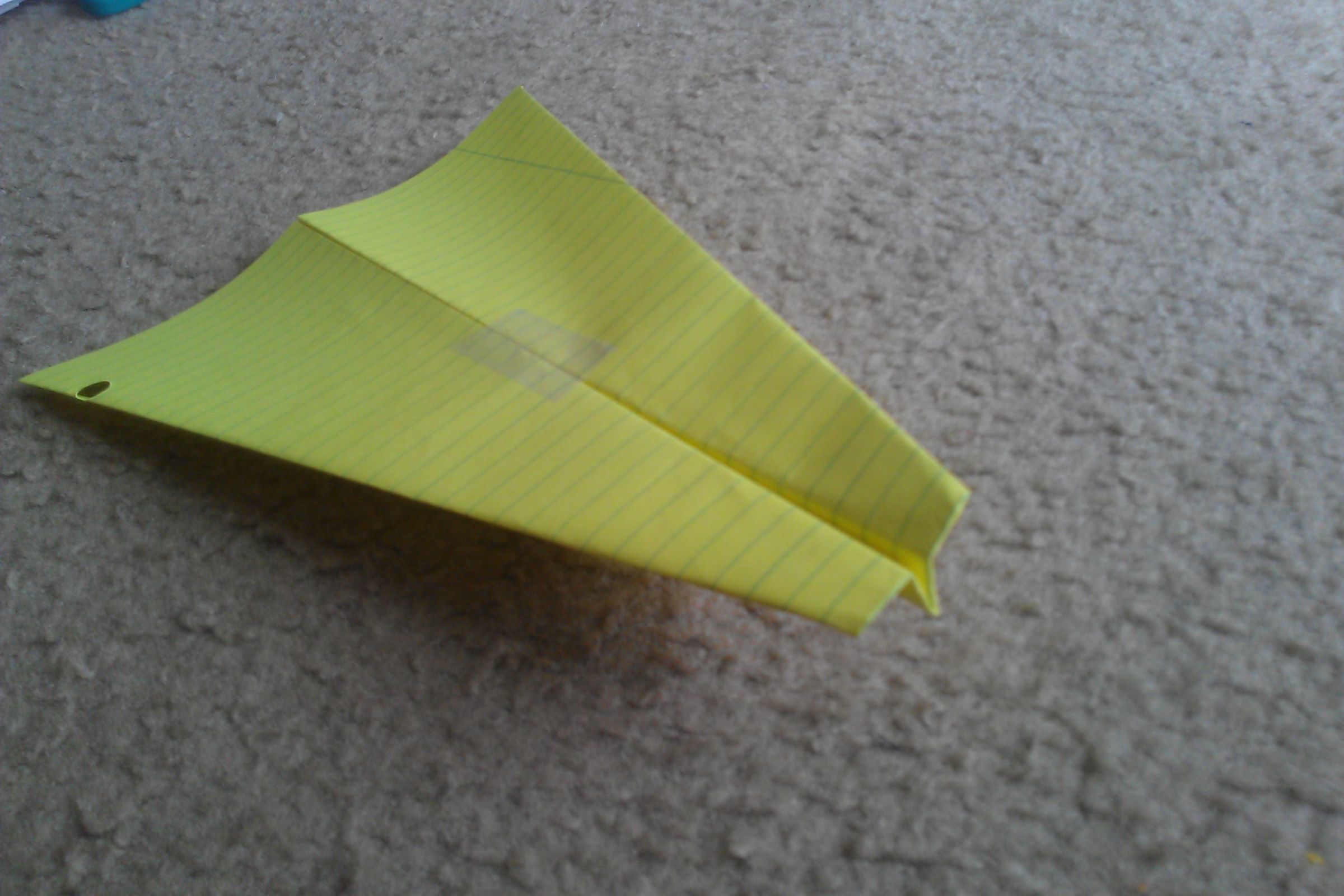 How to Make the NK WindFunnel Paper Airplane