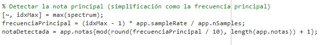 Main Note Detection