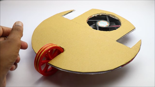 Suction Fan and Front Wheel