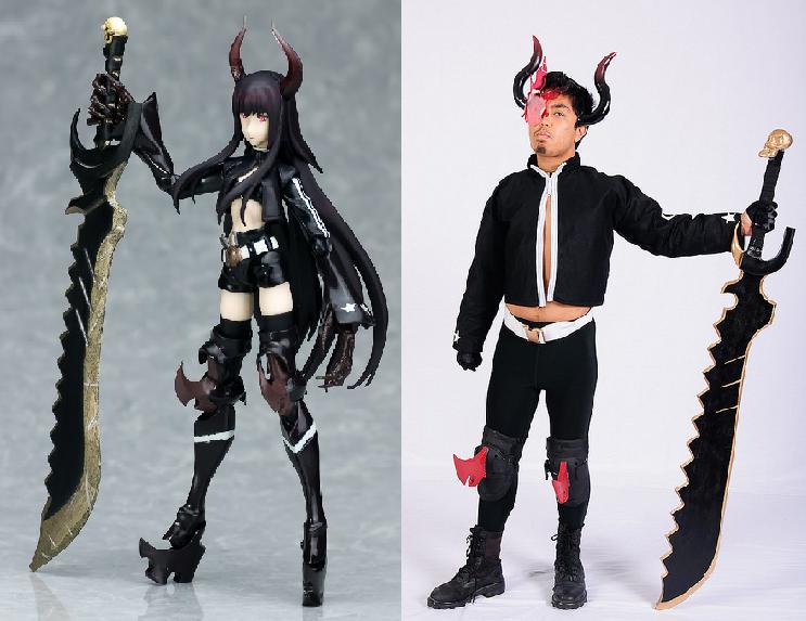 Black Gold Saw Sword