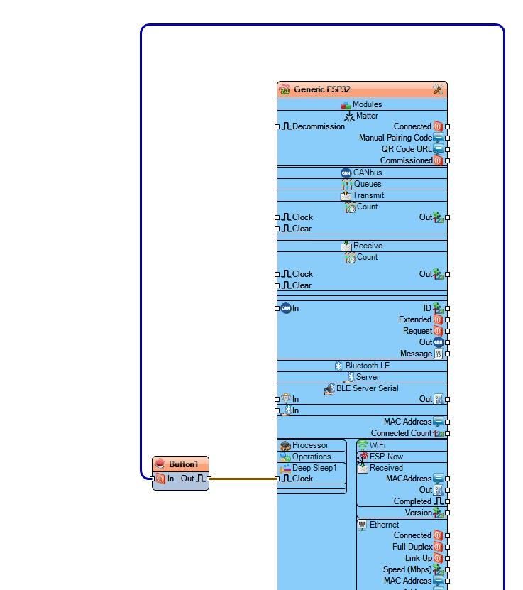 In Visuino Connect Components