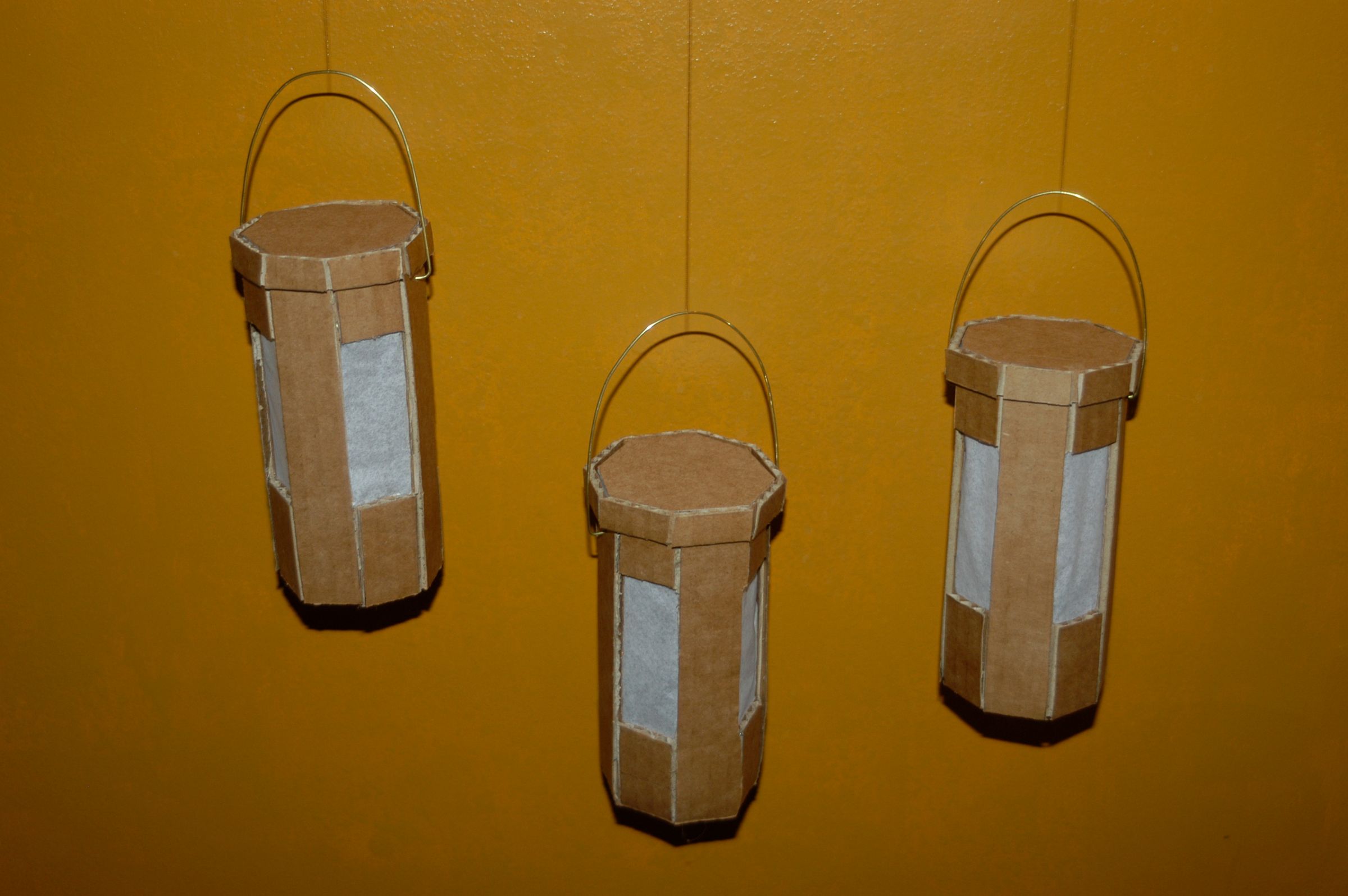 Lovely hanging lanterns
