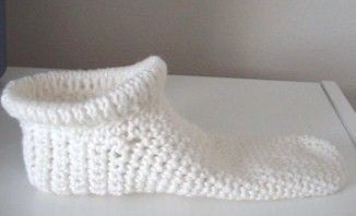 Crochet Adult Size Slippers