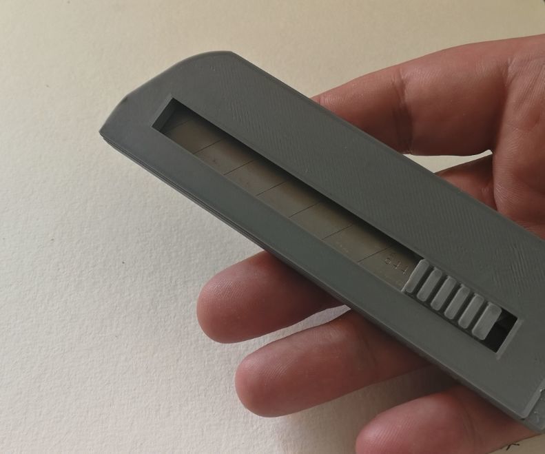 3D Print Cutter Retractable Knife