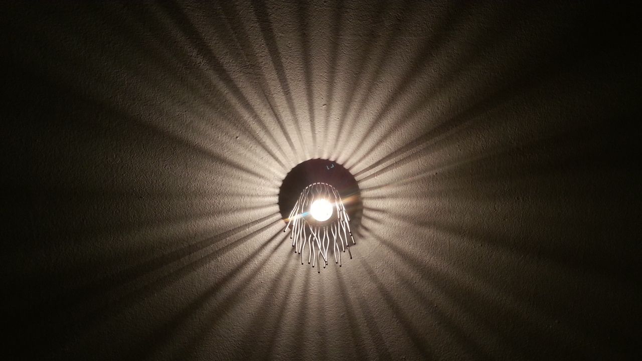 Shadow Light - Bedroom Light Made of Candle Holder