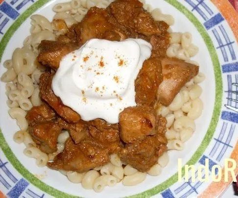 Turkey Stew (Hungarian Dish)