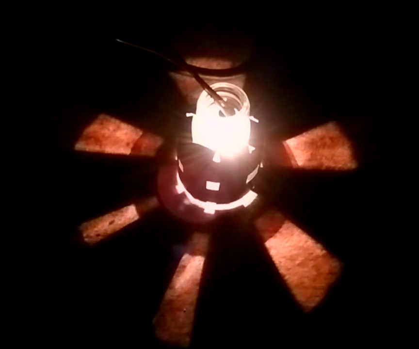 HOW TO D.I.Y a DECOR LAMP USING TAPE & BOTTLE