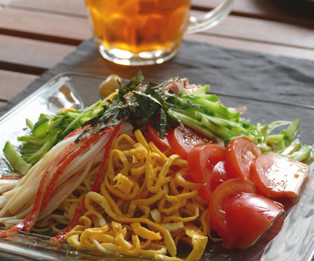 Japanese Cold Noodle / Hiyashi Chuka