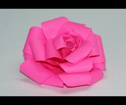 How to Make Paper Rose  DIY