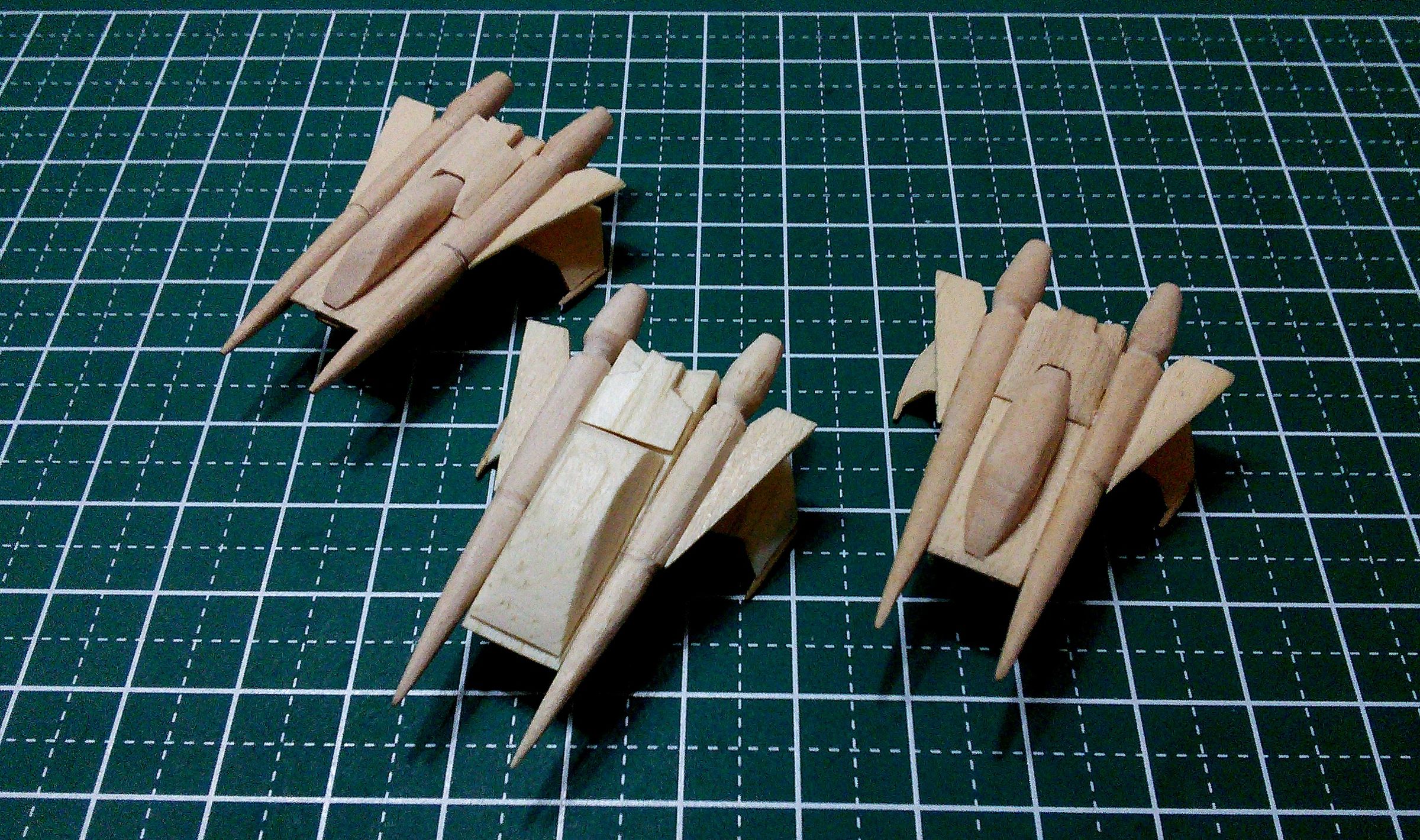 Mini Buck Rogers Quad Fighter