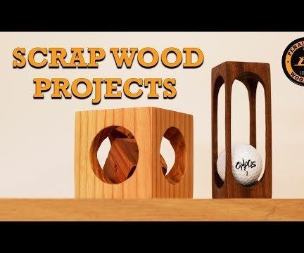 Scrap Wood Projects - Impossible Golf Ball and the Cube Inside a Cube