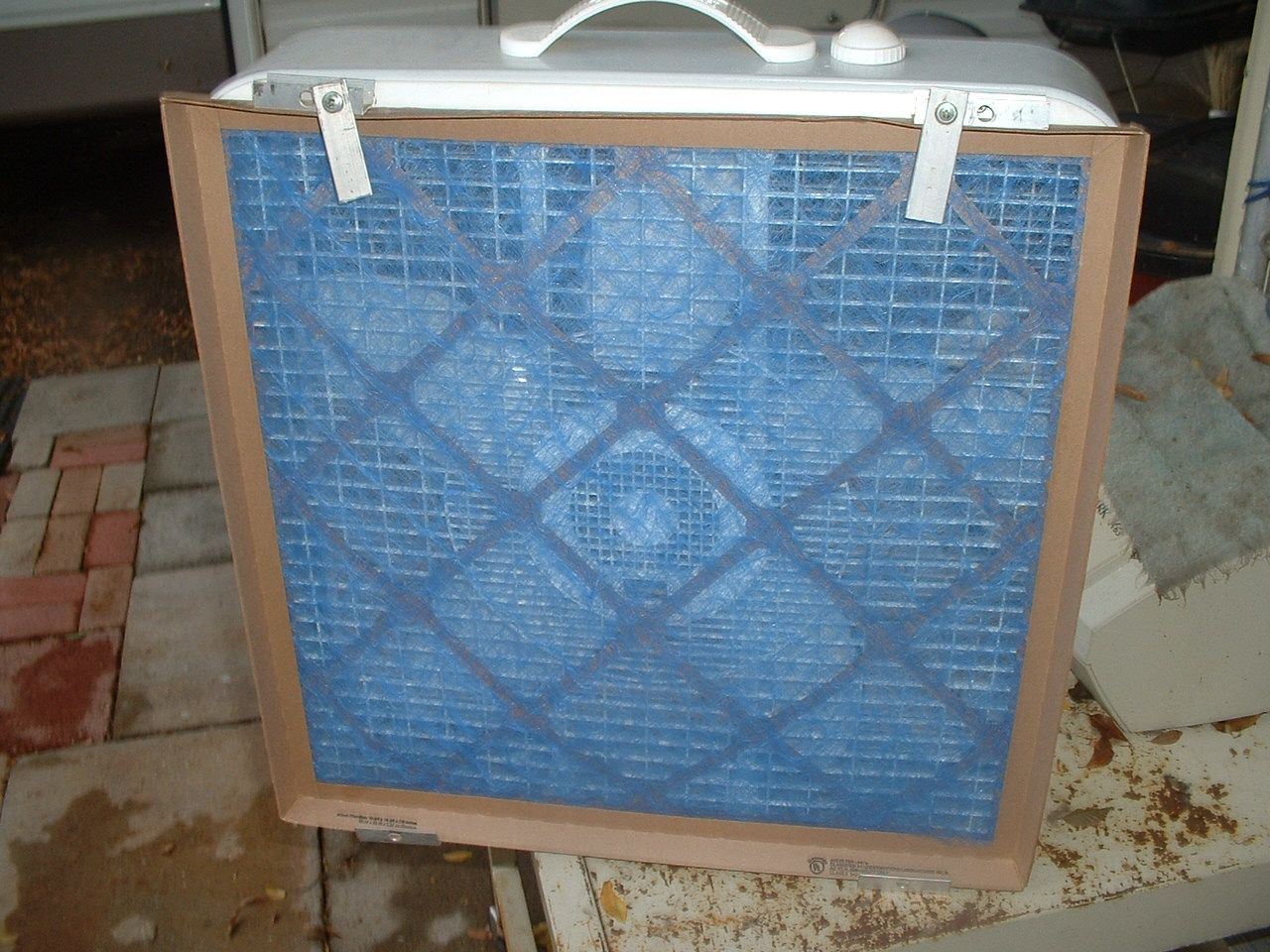 20x20 Fan With Air Filter.