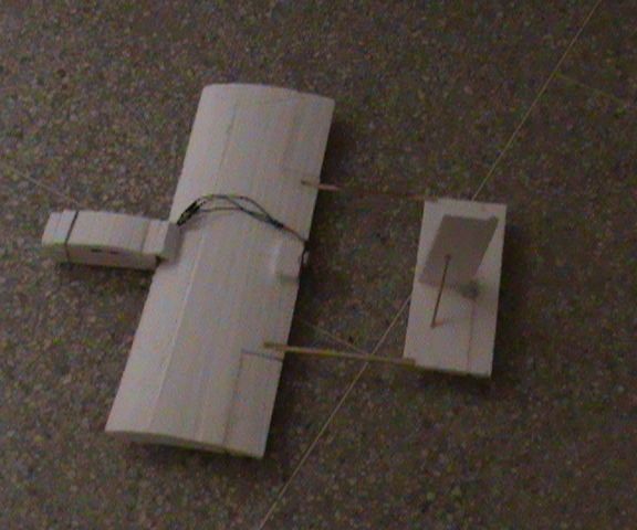 RC Plane Build With CD Rom Motor ( Brushless Motor ) ; First Attempt !!