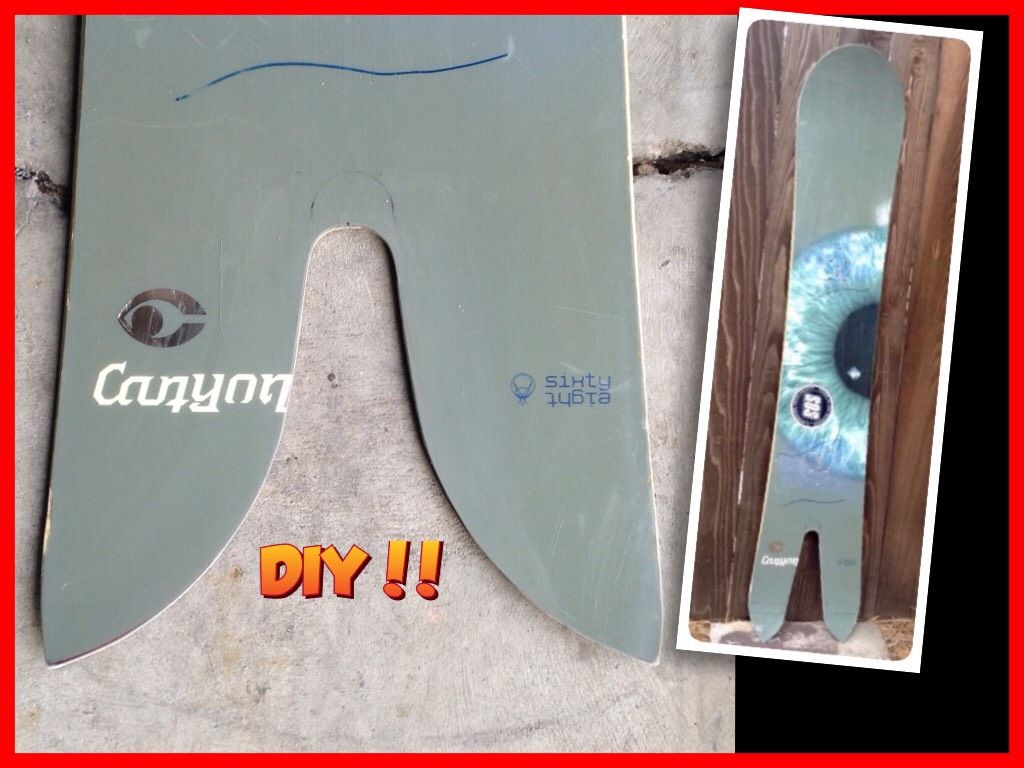 Fishtail Snowboard 4Powder