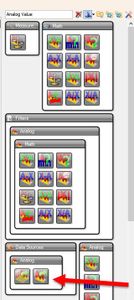 In Visuino Add Components