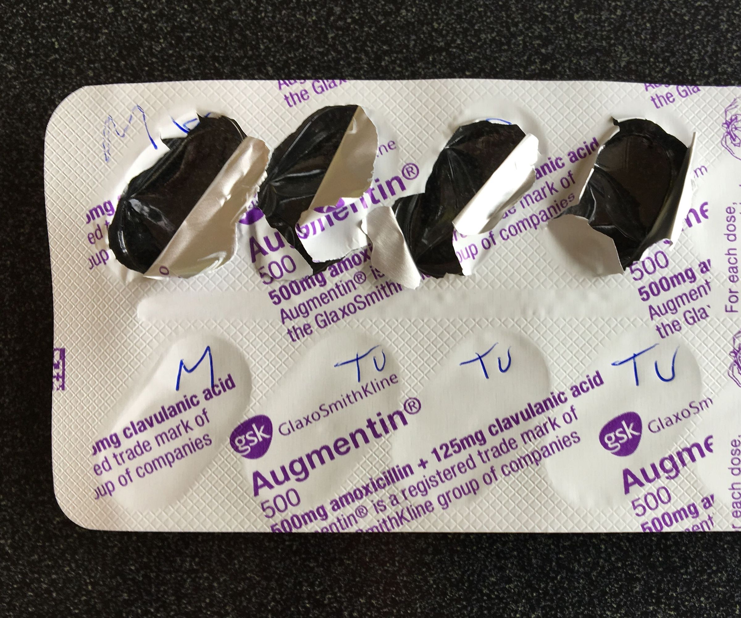 An Easy Way to Remember to Take a Full Course of Antibiotics.