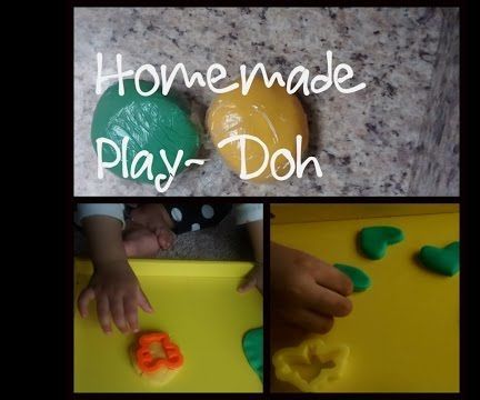 Homemade PlayDoh