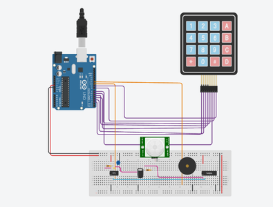 Monostable Mode Alarm System Project by Pranav 