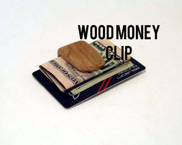 Wood Wallet Clip: From Pallets