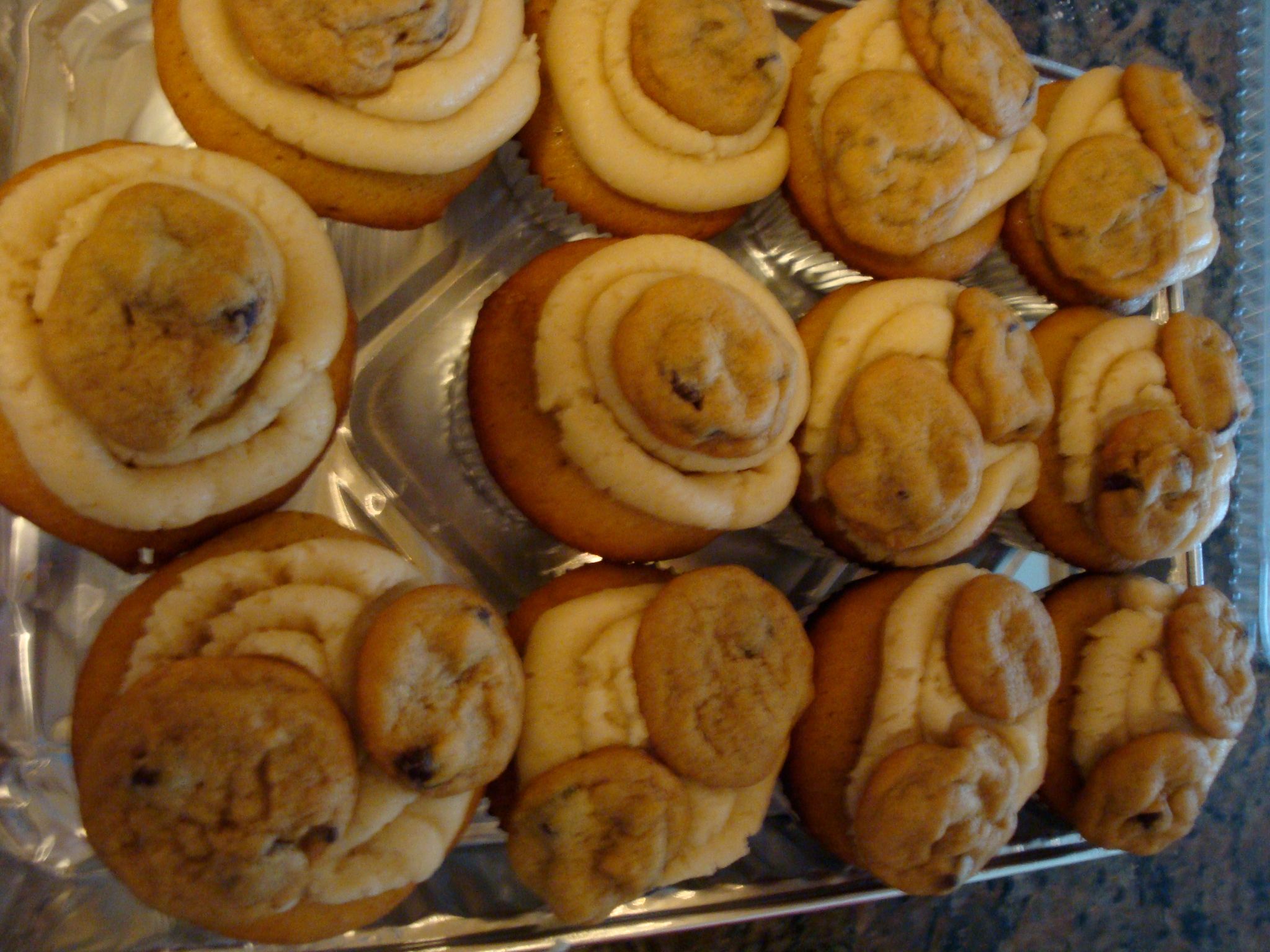 Cookie Dough Cupcakes