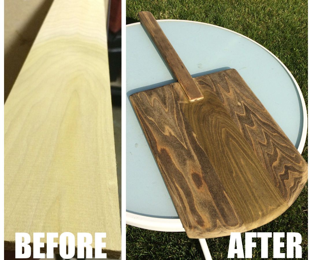 Wood Pizza Peel - From Scrap Wood