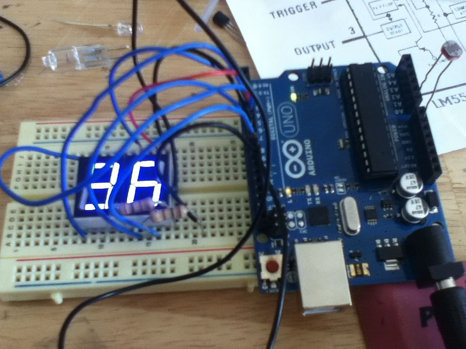 0 to 99 Light Display