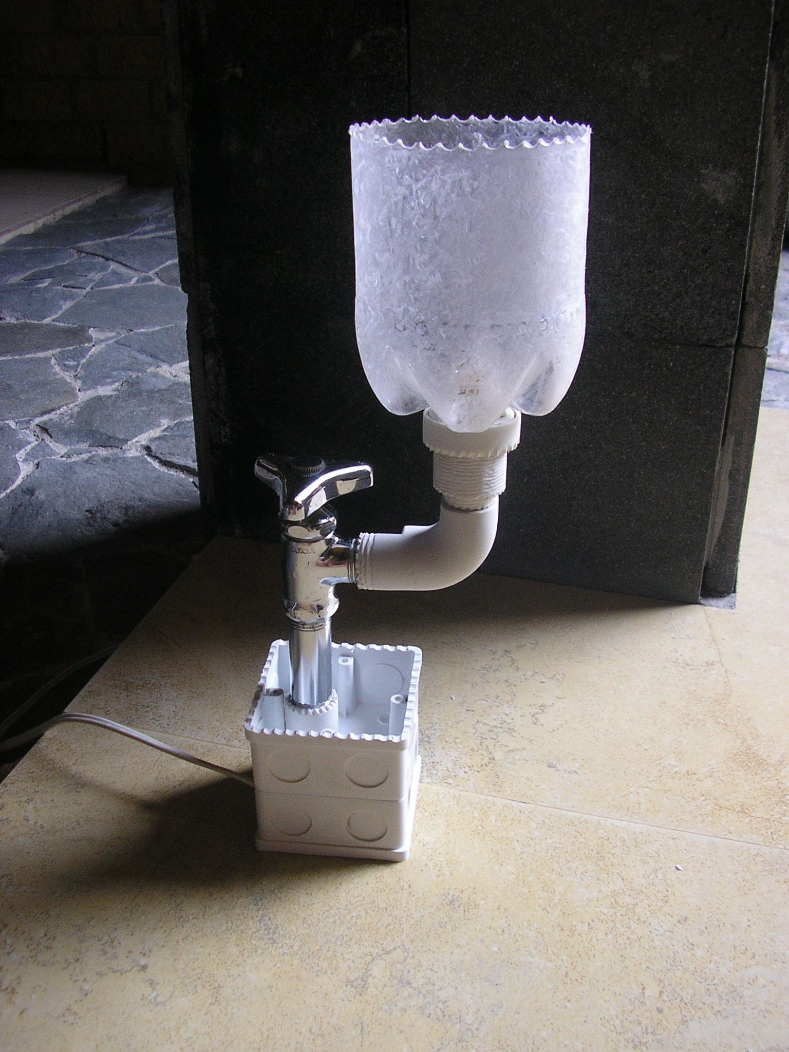 Water Pipeline Dan Cocacola Table Lamp