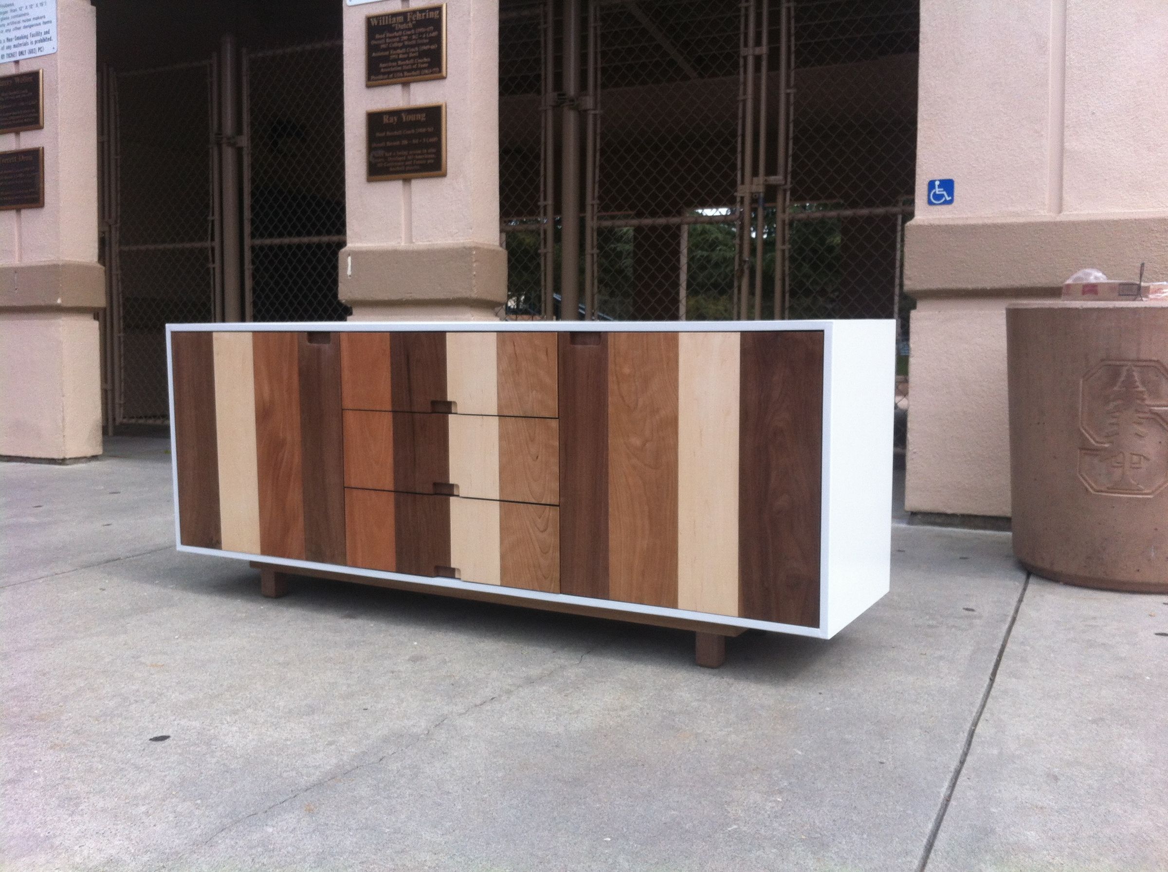 Techshop built Cabinet (Walnut, Maple, Mahogany, Cherry)
