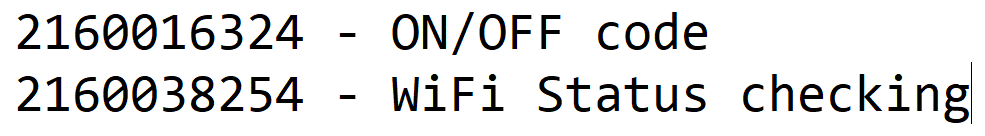 Gathering the IR Codes