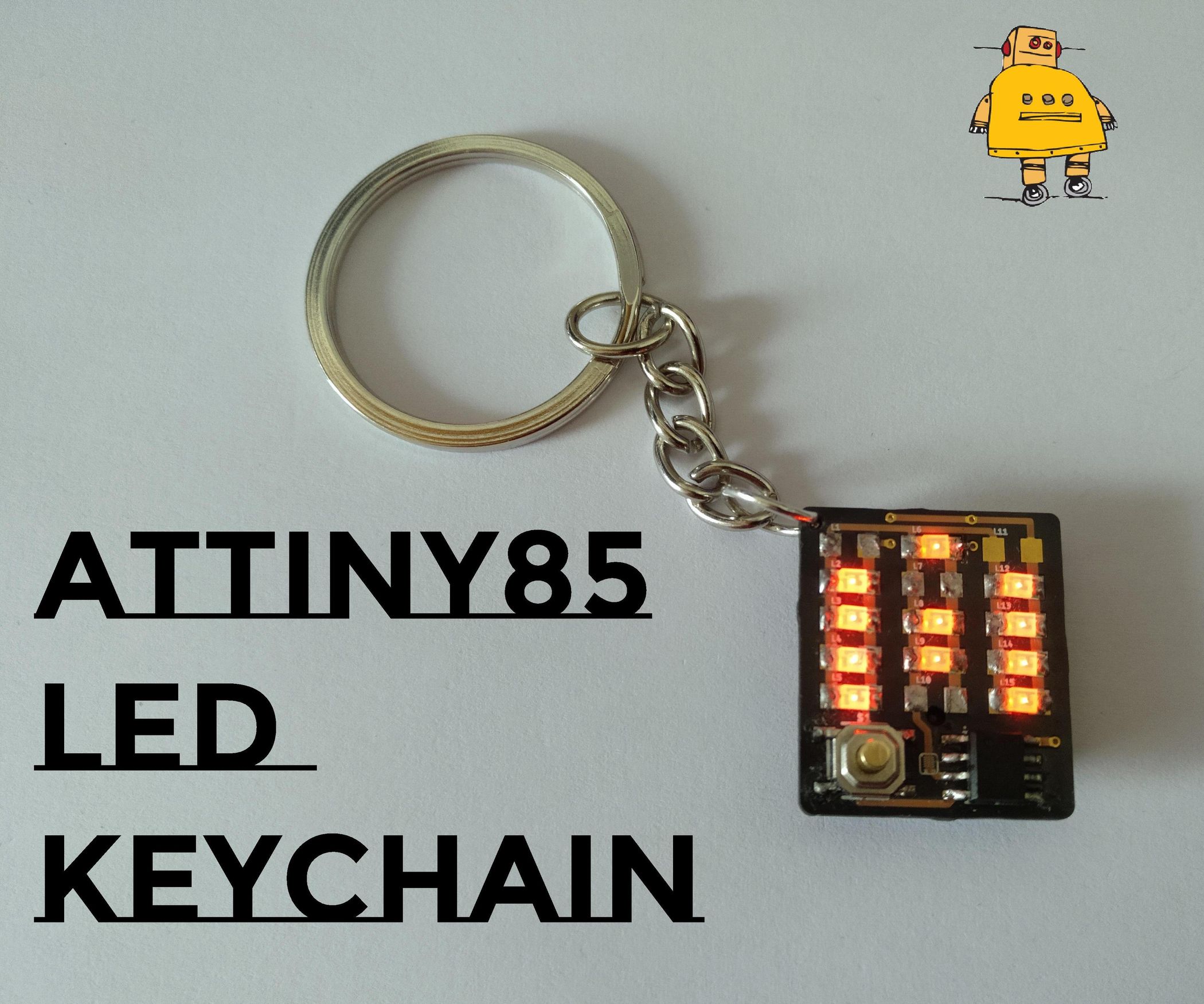 Instructables Led Letter Attiny LED Letter Keychain : 6 Steps (with Pictures) - Instructables